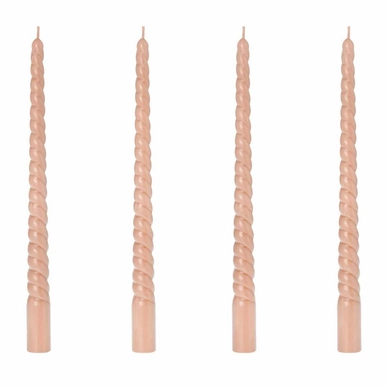 Dinerkaars Riverdale Rose Licht Roze (Set van 4)