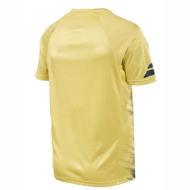 Tennisshirt Babolat Boys Performance Crew Neck Tee Dark Yellow Black