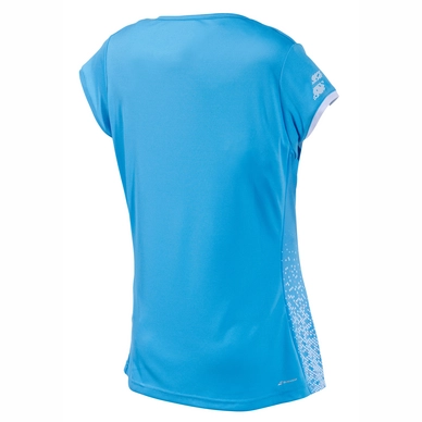 Tennisshirt Babolat Girls Performance Cap Sleeve Top Horizon Blue