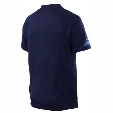 Polo Babolat Men Performance Polo Black Parisian Blue