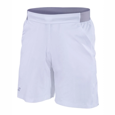 Short de Sport Babolat Men Performance Short 7'' White Silver