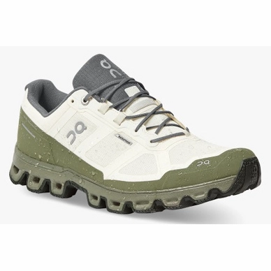 Trailrunning Schoen On Running Men Cloudventure Waterproof White Fir