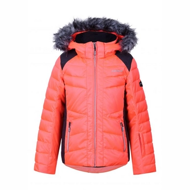 Ski Jacket Icepeak Girls Hara Orange