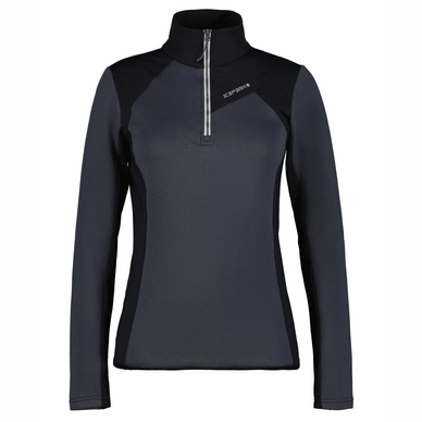 Skipullover Icepeak Women Beals 1/2 Zip Shirt Granite