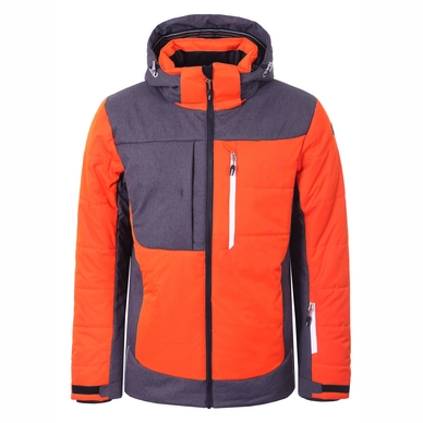 Ski Jacket Icepeak Men Caj Dark Orange