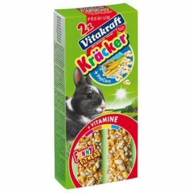 Knaagdierensnacks Vitakraft Kräcker Popcorn Dwergkonijn (10 Stuks)