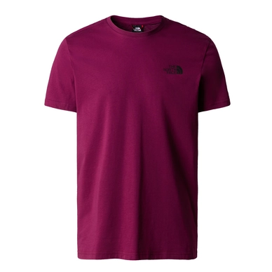 T-Shirt The North Face Homme S/S Simple Dome Tee Boysenberry