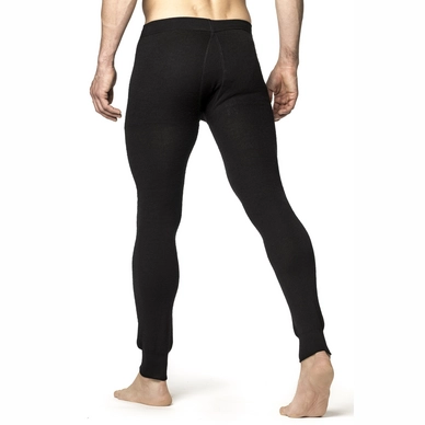 Ondergoed Woolpower Long Johns with Fly 200 Black