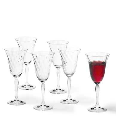 Rode Wijnglas Leonardo Volterra (6-delig)