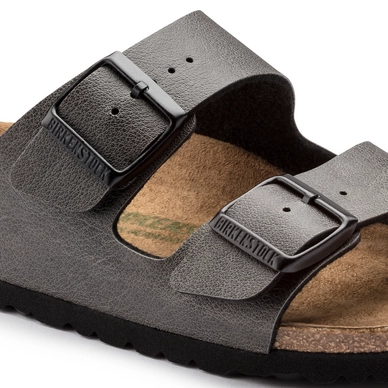 Slipper Birkenstock Men Arizona BF Pull Up Anthracite Veg Narrow