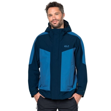 Jas Jack Wolfskin Men Venture Tour Poseidon Blue