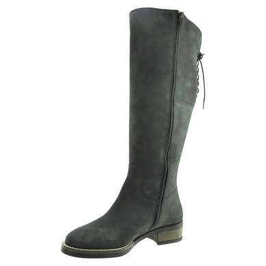 Dameslaars JJ Footwear Burton Zwart Kuitmaat M/L