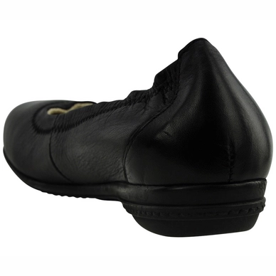 Ballerina JJ Footwear Andorra Zwart Voetbreedte H