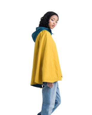 Poncho Herschel Supply Co. Women's Voyage Poncho Arrowwood/Deep Teal (M/L)