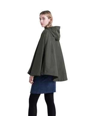 Poncho Herschel Supply Co. Women's Voyage Poncho Dark Olive (M/L)