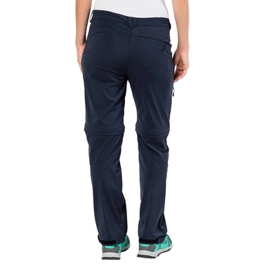 Broek Jack Wolfskin Women Activate Light Zip Off Midnight Blue