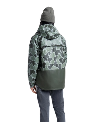 Jas Herschel Supply Co. Men's Rainwear Parka Frog Camo/Dark Olive
