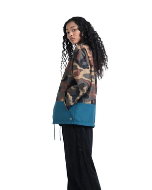 Jas Herschel Supply Co. Women's Voyage Coach Woodland Camo/Deep Teal