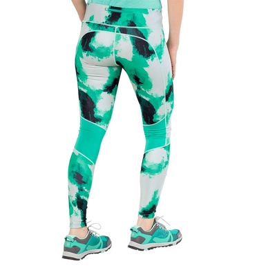 Legging Jack Wolfskin Women Athletic Cloud Tights Deep Mint All Over