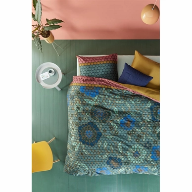 Dekbedovertrek Oilily Shaded Garden Green Satijn