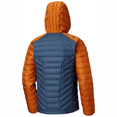 Jas Columbia Men Horizon Explorer Hooded Dark Mountain Bright Copper