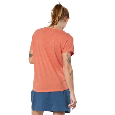 T-Shirt Jack Wolfskin Women Moro Palm Hot Coral