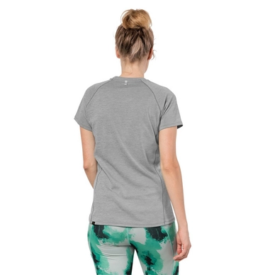 T-Shirt Jack Wolfskin Women Hydropore XT Alloy