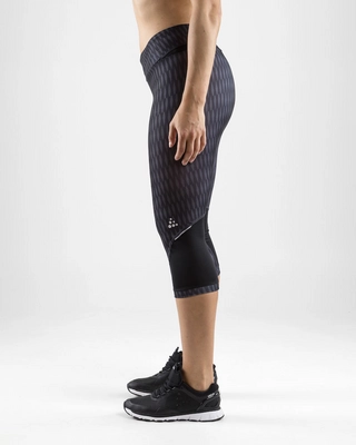 Legging Craft Women Breakaway Capri P Twist Black