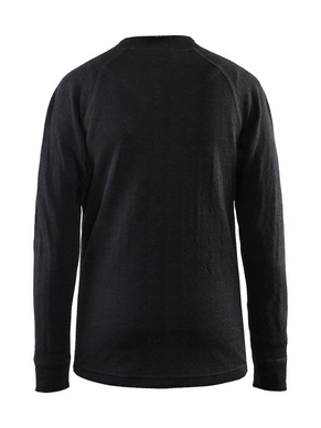 Baselayerset Craft Nordic Wool Set Junior Black Dark Grey Melange