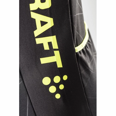 Fietsshirt Craft Reel Thermal Jersey Men Black Flumino