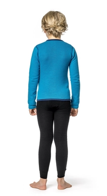 Ondershirt Woolpower Kids Crewneck 200 Light Blue