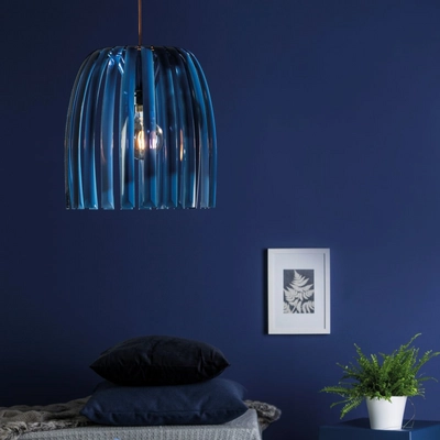 Lampenkap Koziol Josephine M Transparent/Deep Velvet Blue