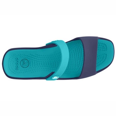 Damesslipper Crocs Coretta Sandal Nautical Navy