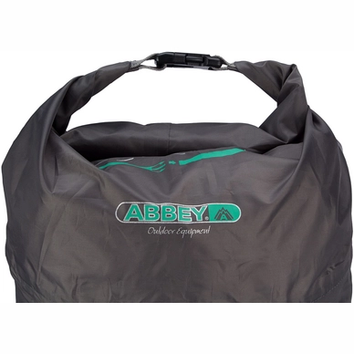 Rugzak Abbey Bag in a Sac 20L Antraciet Grijs Smaragd
