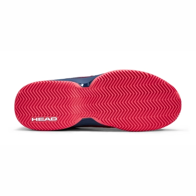 Tennisschoen HEAD Men Revolt Pro 3.0 Clay Red Dark Blue
