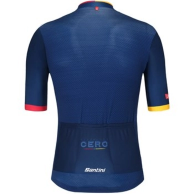 Fietsshirt Santini Unisex C+Rider Shortsleeve Jersey Km Cero