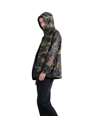 Jas Herschel Supply Co. Women's Rainwear Classic Woodland Camo/White Classic Logo