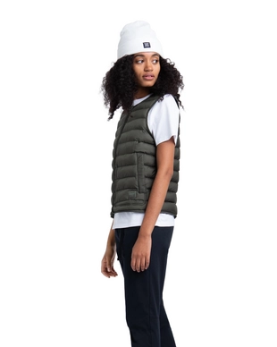 Bodywarmer Herschel Supply Co. Women's Featherless Vest Dark Olive
