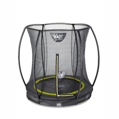 Trampoline EXIT Toys Silhouette Ground 183 Black Safetynet