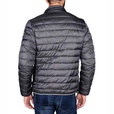 Winterjas Napapijri Aerons Stand Steel Grey Solid Men