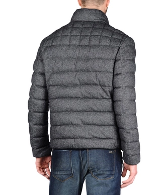 Winterjas Napapijri Aerons Stand Wool Steel Grey Men