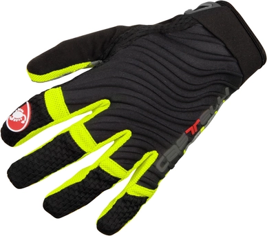 Fietshandschoen Castelli Men CW.6.0 Cross Glove Black Yellow Fluo