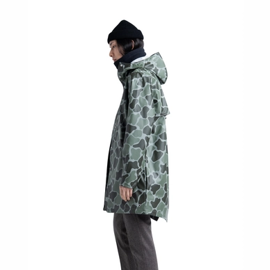 Jas Herschel Supply Co. Men's Rainwear Fishtail Parka Frog Camo