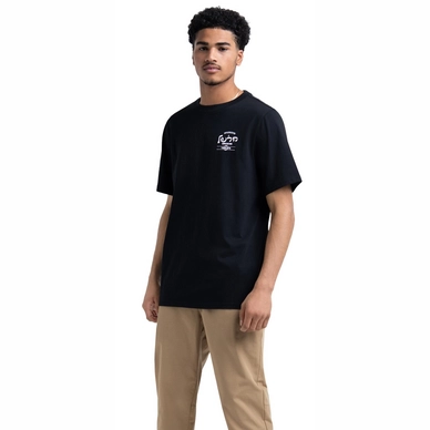 T-Shirt Herschel Supply Co. Men's Tee Hebrew Classic Logo Black