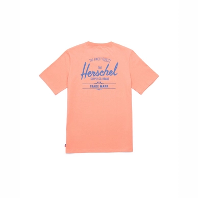 T-Shirt Herschel Supply Co. Men's Tee Sam Classic Logo Carnelian