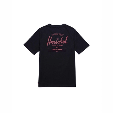T-Shirt Herschel Supply Co. Men's Tee Sam Classic Logo Black