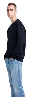 Trui Herschel Supply Co. Men's Crewneck Black