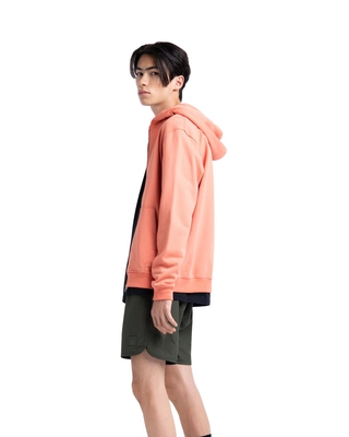 Vest Herschel Supply Co. Men's Full Zip Hoodie Carnelian