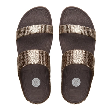 Sandaal FitFlop Lulu Superglitz™ Slide Copper