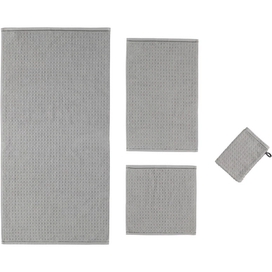 Handdoek Cawö Elements Platin (set van 3)